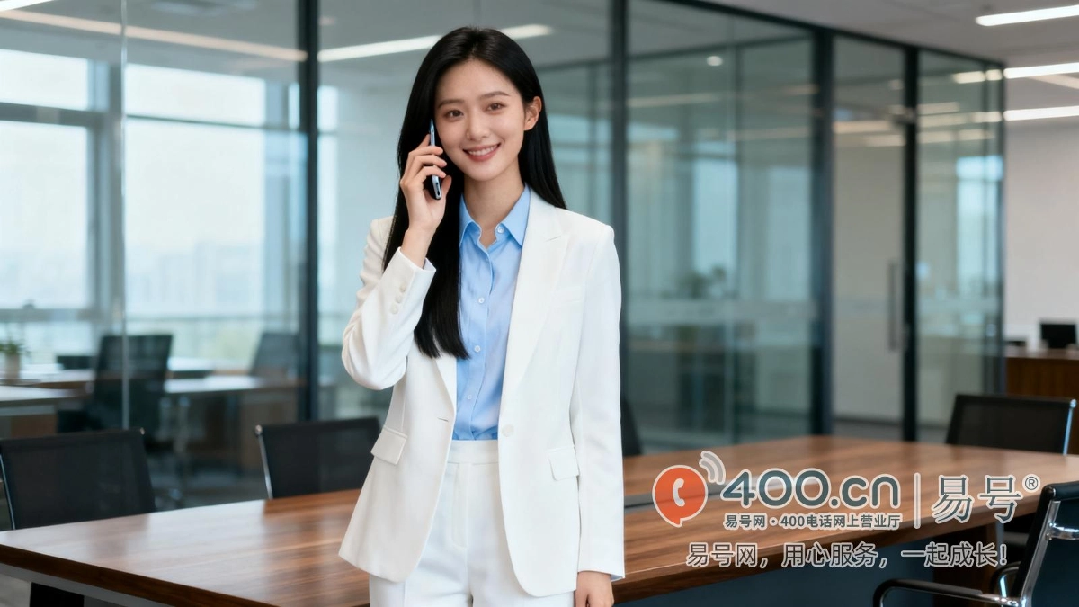 易号网400电话办理流程示意